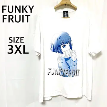 FUNKYFRUIT 펑키 프루츠 티셔츠 3XL 화이트