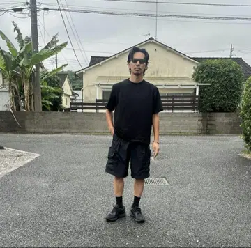 KAJA 발수 나일론 카고 반바지