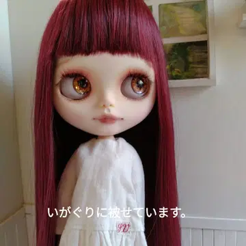 인형 가발 보르도 스트레이트 롱 아이시 인형 브라이스
