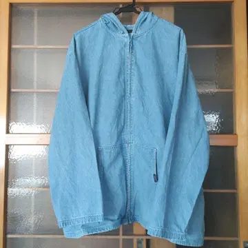 90s chic 데님 후드티 빈티지 올드