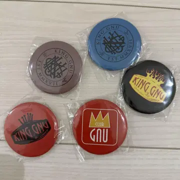 King Gnu 캔뱃지 가챠가챠 새상품