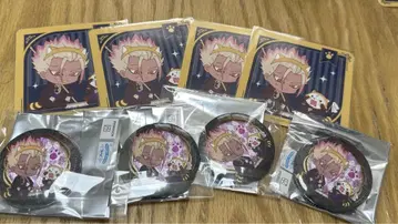 블루 록  츄가이 카페  라스칼  코스터  캔뱃지  지도  8종 세트