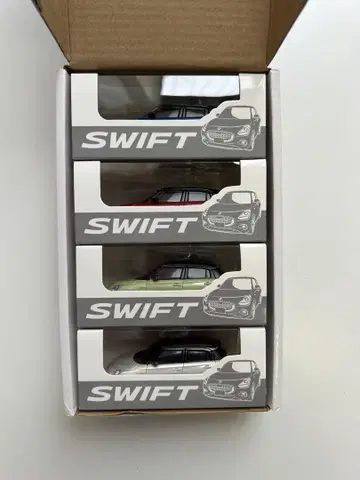 SWIFT 미니카 세트 4대