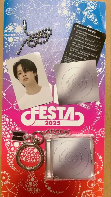 2025 BTS FESTA 가챠 FACE 캡슐 토이 지민