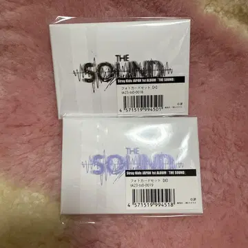 Stray Kids THE SOUND 포토 카드 세트 A.B