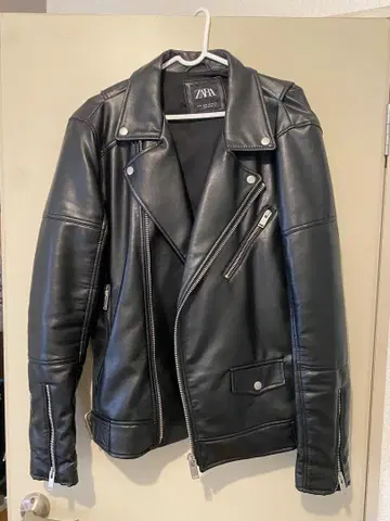 자라 블랙 라이더 자켓 M