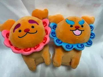 시사 복권 봉제 인형 오키나와 물산전 약 20cm 페어