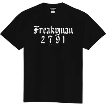 FREAKYMAN2791 프리키맨 로고 티셔츠