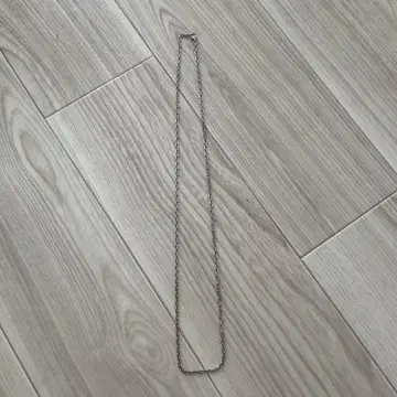 The kiss 실버 체인 목걸이 60cm