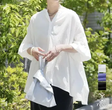 reca 레카 오버 사이즈 스키퍼 블라우스 새상품