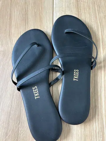 TKEES 샌들 블랙 06 37 사이즈 새상품