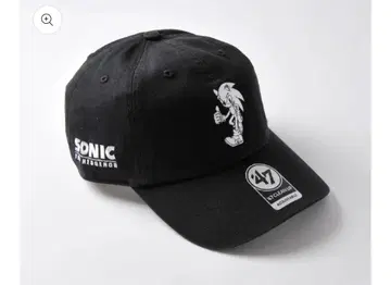 marucci x Sonic 콜라보 캡 블랙