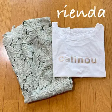 rienda 레이스 스커트 티셔츠 묶음 판매