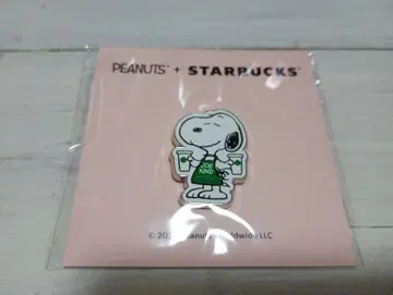 스타벅스 커피 스누피 핀 배지