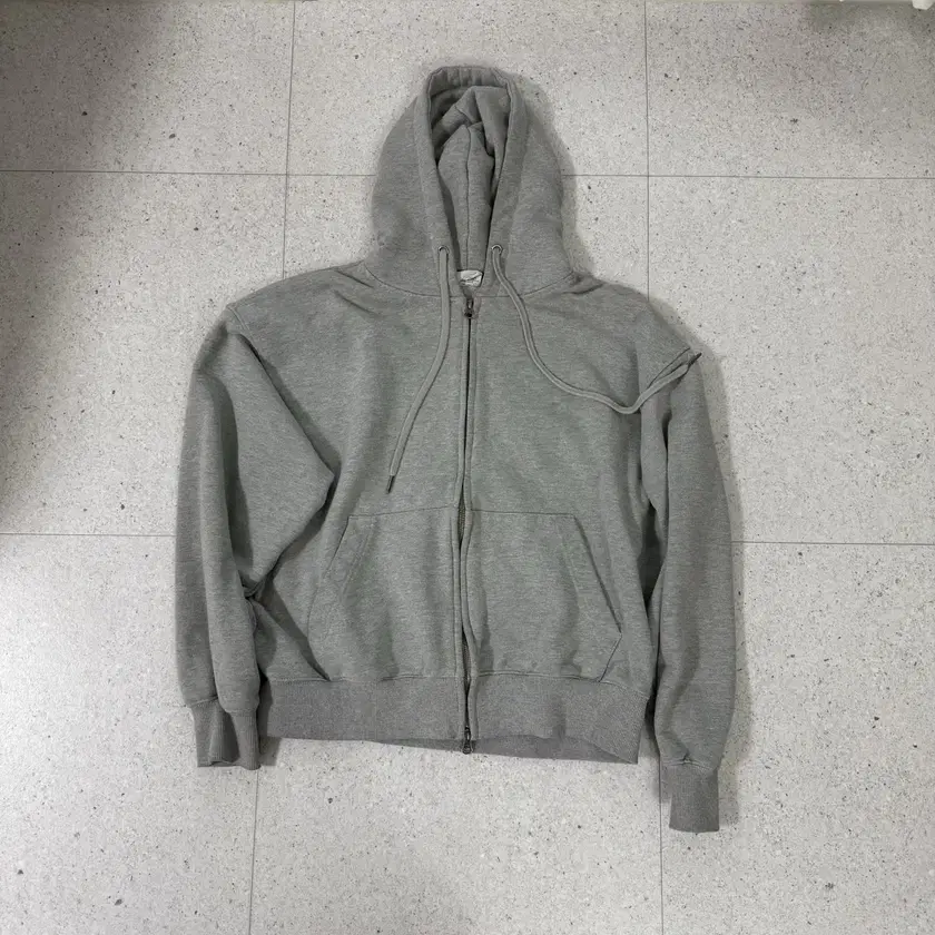 パーカー・フーディ TOFFEE Two Way Pigment Sweat Hoodie Zip-Up LIGHT GREY T3F-2P MUSINSA | TOFFEE 2WAY SWEAT ZIP-UP HOODIE (MELANGE GRAY)