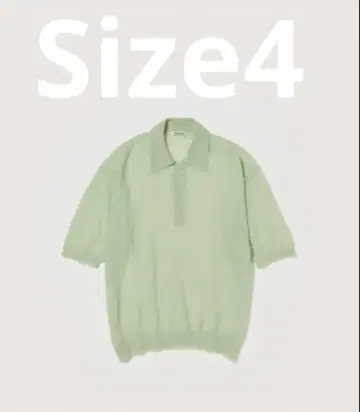 Auralee(오라리) KID MOHAIR SHEER KNIT POLO