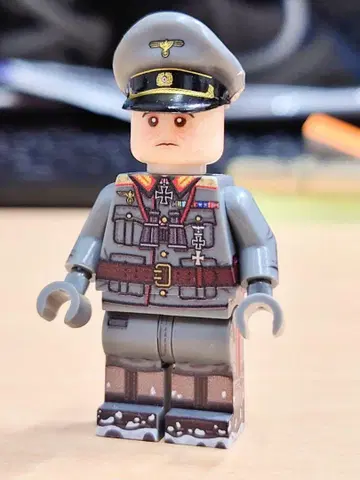 레어 독일 국방군 상급 대장 레고 호환 미니 피규어 레고 밀리터리 ww2