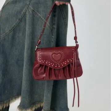 MOUSSY 핸드백 빨간색 red