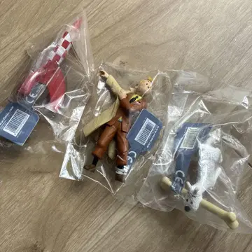 탄탄의 모험 피규어 3개 세트 TINTIN