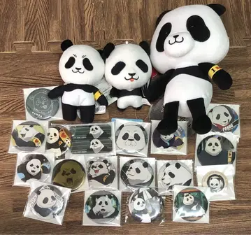 주술회전 팬더. 봉제 인형, 캔 배치