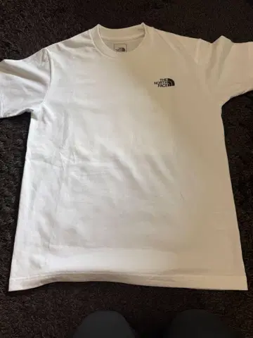 THE NORTH FACE 화이트 티셔츠 XS