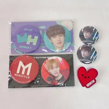민혁 캔뱃지 세트