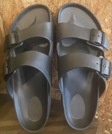 버켄스탁 애리조나 샌들 메탈릭 그레이 27cm