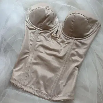 DRESS THE LIFE 베이지 코르셋 브라이덜 이너 E65