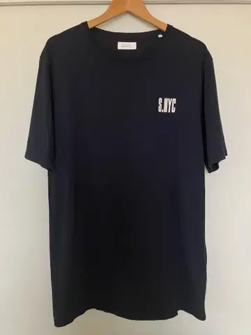 S.NYC SATURDAYS 백 프린트 티셔츠 XL