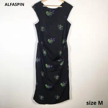 ALFASPIN 알파스핀 원피스 꽃무늬 sizeM