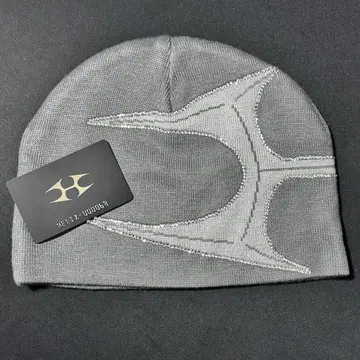 HELIX CRYSTAL LOGO BEANIE GRAY