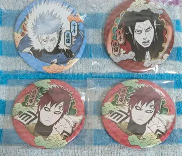 NARUTO 컬렉션 캔뱃지 센슈 도리마, 센슈 기둥, 가아라 세트