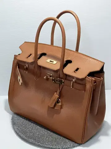미사용 La moda Elegance 라모다 하세가와 자물쇠 핸드백