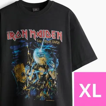 XL 티셔츠 새상품 아이언 메이든 사신 부활 After Death U13