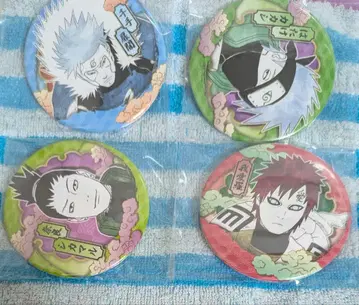 NARUTO 컬렉션 캔뱃지 하타케 카카시 센슈 도리마 센슈 기둥 가아라