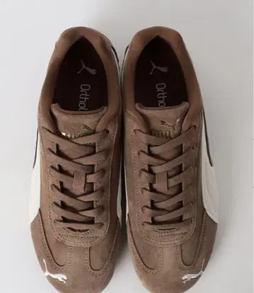 Puma 스피도 캣 OG 스니커즈 브라운 23cm