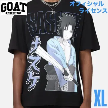 GOAT CREW NARUTO 사스케 티셔츠 XL 빈티지 애니메이션