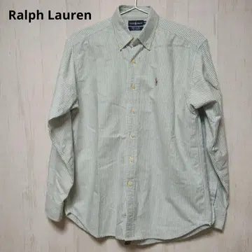 Ralph Lauren 폴로 랄프 로렌 스트라이프 셔츠 M 그린