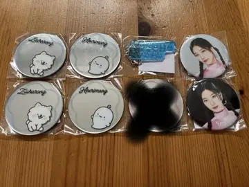 르세라핌 가챠가챠 캔 배치 거울 씰
