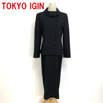 A6249 TOKYO IGIN 도쿄 이긴 원피스 앙상블 블랙 11