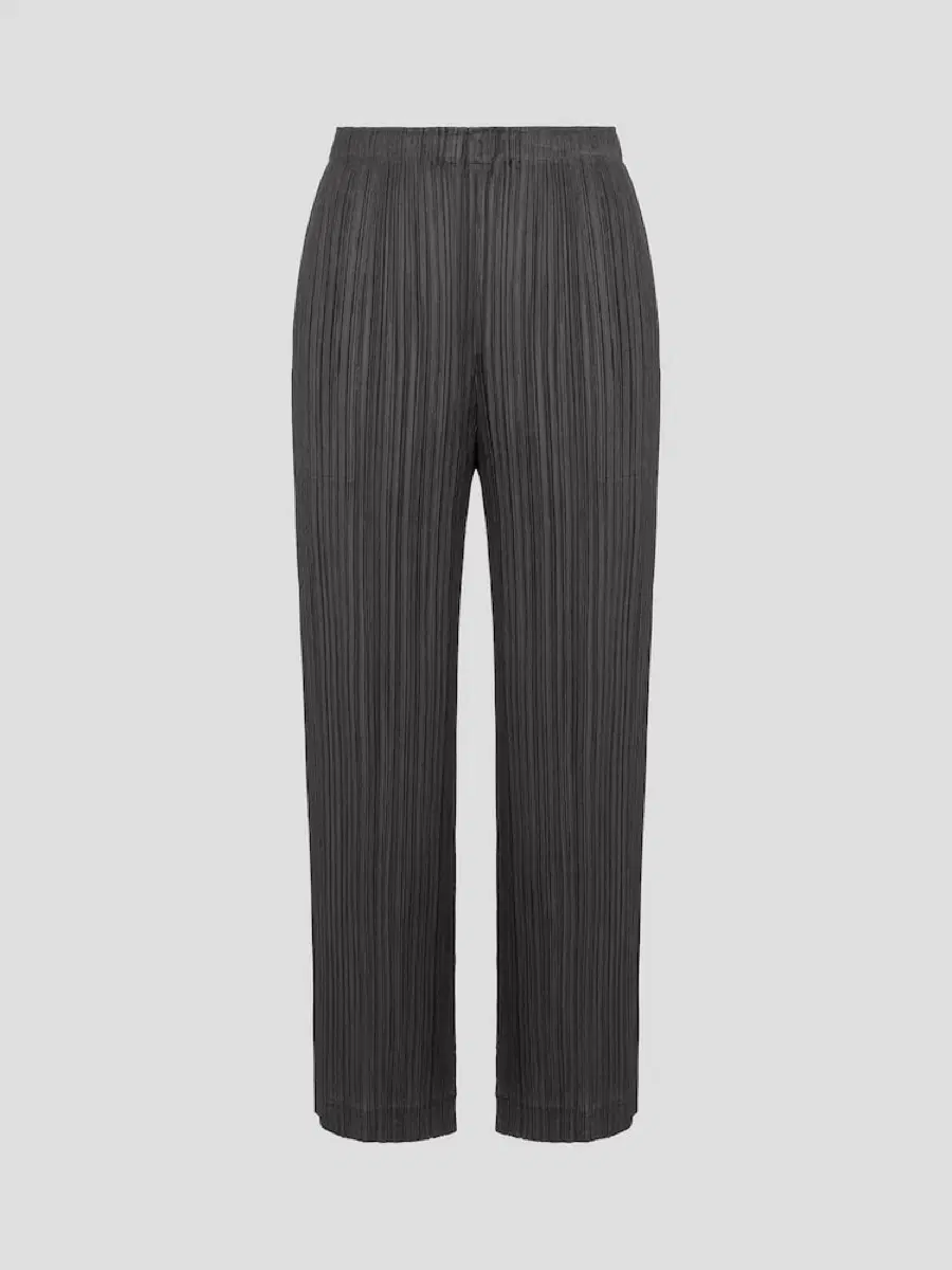 Pleats Please Seeker Pants - Steel Gray 3