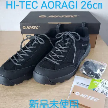 미사용 새상품 HI-TEC 아오라기 2 블랙 26cm 박스 있음 하이테크