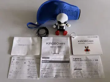KIROBO mini 도요타 키로보 미니 대화 로봇 파랑 케이스 포함