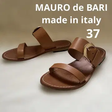 스픽 앤 스팬 MAURO de BARI 버클 가죽 샌들 37