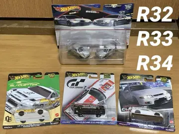핫휠 닛산 스카이라인 GT-R R32 R33 R34