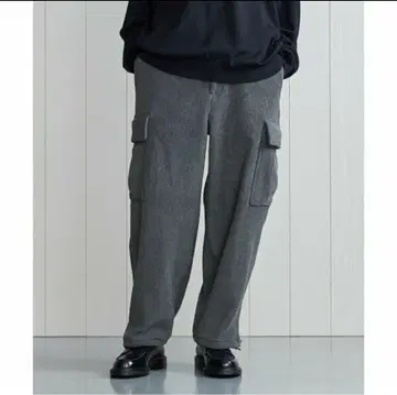 <H>플리스 M65 카고 팬츠