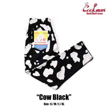 셰프 팬츠 Chef Pants Cow Black