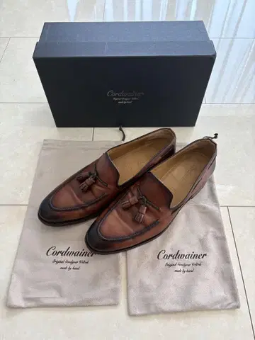 Cordwainer 브라운 태슬 로퍼