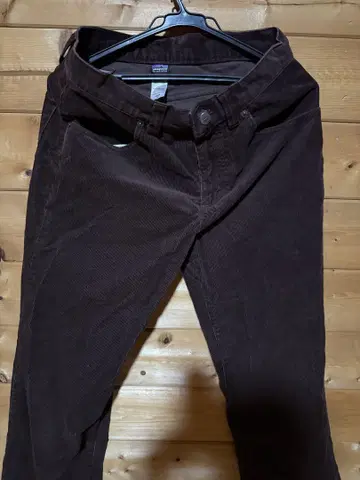 Patagonia 오가닉 코튼 브라운 팬츠 30