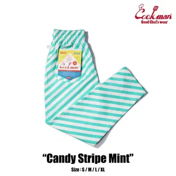 셰프 팬츠 Chef Pants Candy Stripe Mint